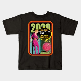 Retro Future Quarantine Kids T-Shirt